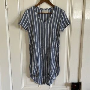 Cloth and Stone linen T shirt dress